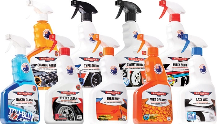 25% off Bowden's Own 770ml Detailing Range