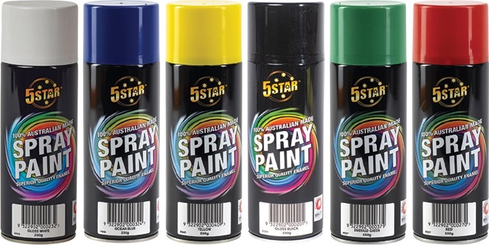 5 Star 250g Enamel Spray Paint