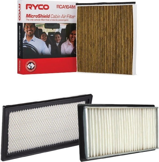 Buy a Ryco Cabin Filter & Receive 20% off a Ryco Air Filter