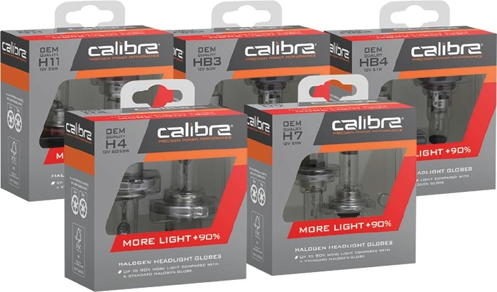 Calibre Plus 90 Headlight Globes^