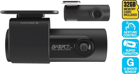 Gator 1080p Dual Barrel Dash Cam