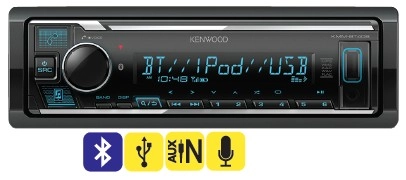 Kenwood Digital Media Player with Bluetooth®