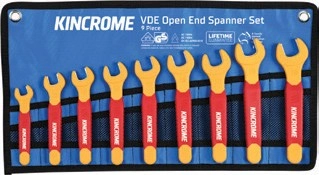 Kincrome VDE 9 Pce Spanner Set