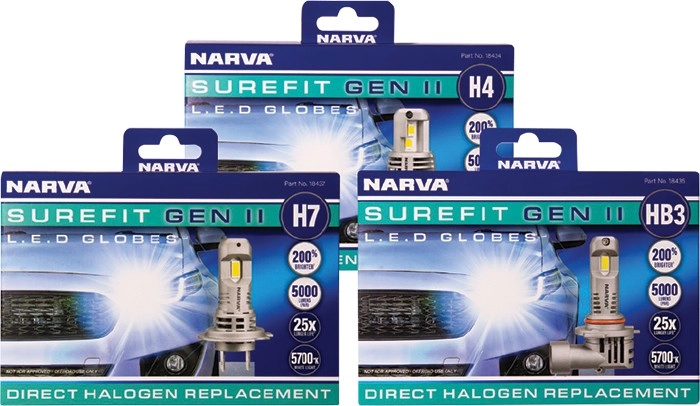 Narva Surefit LED Headlight Conversion Kit^