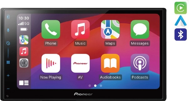 Pioneer 6.8” Wireless CarPlay & Android™ Auto Media Player^