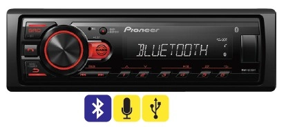 Pioneer Digital Media Player with Bluetooth