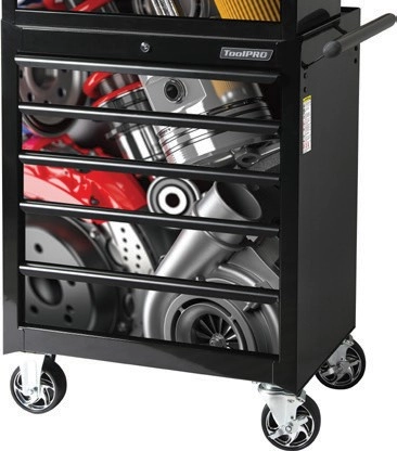 ToolPRO Black 5 Drawer 27" Tool Cabinet