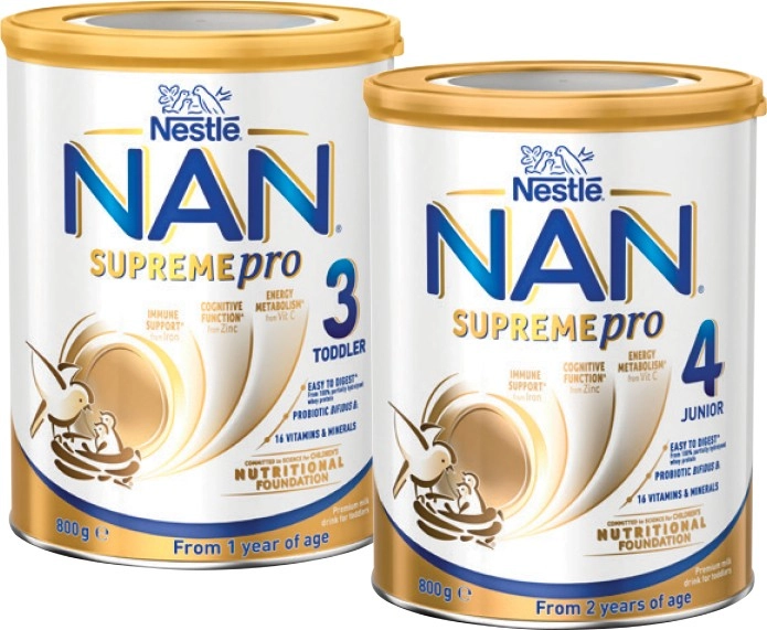 NAN Supremepro 3 Toddler or 4 Junior 800g