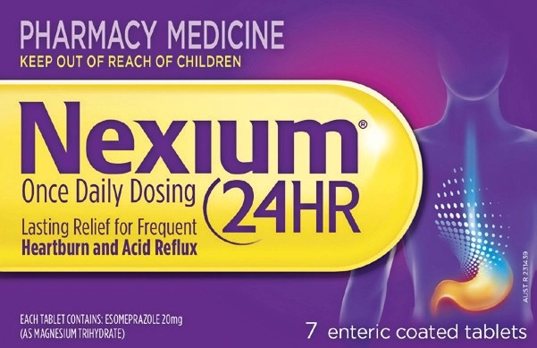 Nexium 24HR 7 Tablets