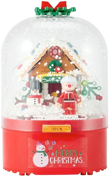 304 Piece Mini Blocks Snow Globe