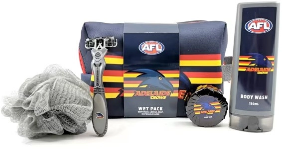 AFL Adelaide Crows Wet Pack with Accessories