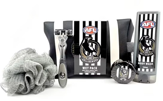 AFL Collingwood Magpies Wet Pack with Accessories