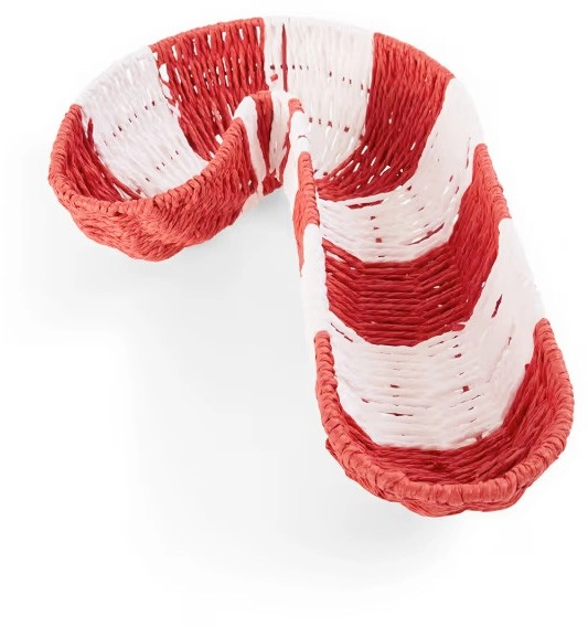 Candy Cane Basket