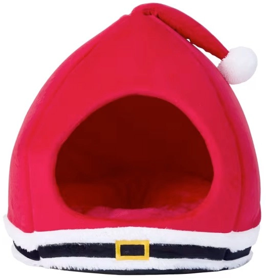 Cat Cave Christmas Santa