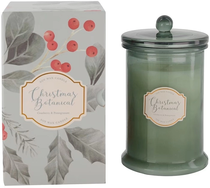 Christmas Botanical Candle