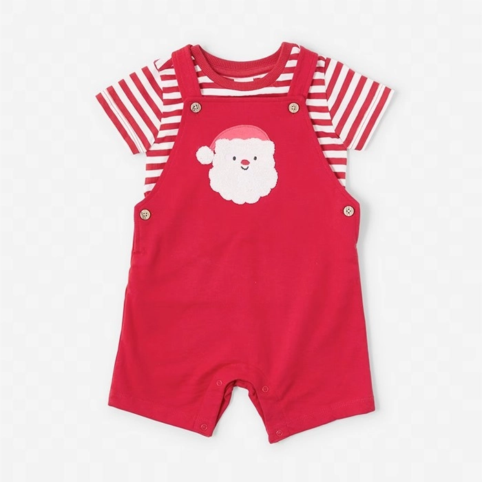 Christmas Dungaree Set