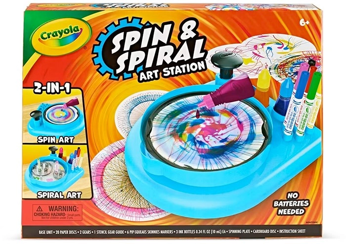 Crayola Spin & Spiral Art Station