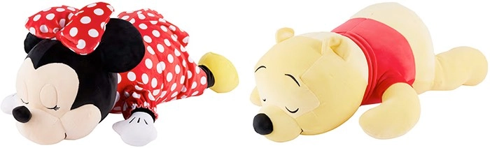 Disney Sleeping Laying Plush - Assorted