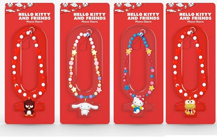 Hello Kitty and Friends Phone Charm - Assorted