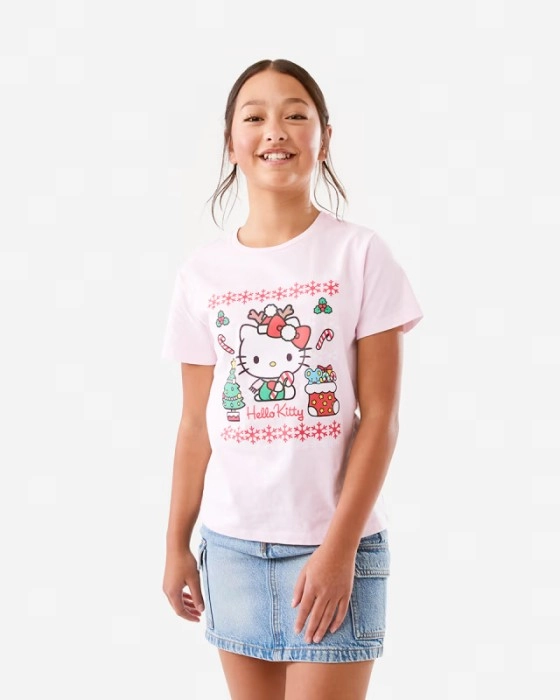 Hello Kitty License Christmas T-Shirt