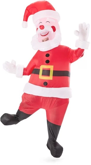 Inflatable Santa Costume - Adult