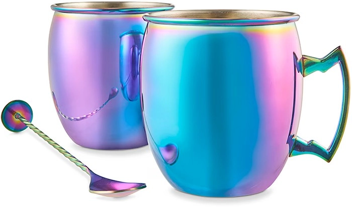 Iridescent Moscow Mule Set