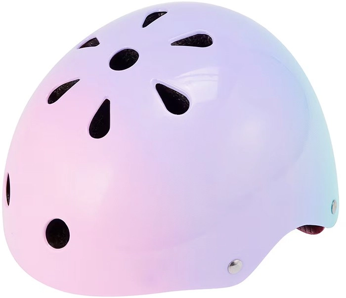 Junior Skate Helmet - Small, Pink Ombre