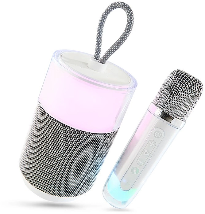 Karaoke Voice Modifying Speaker - White