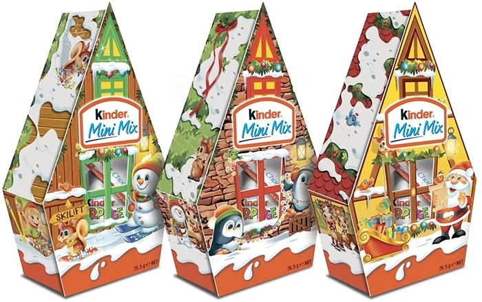 Kinder Christmas Mini Mix 76.5g - Assorted