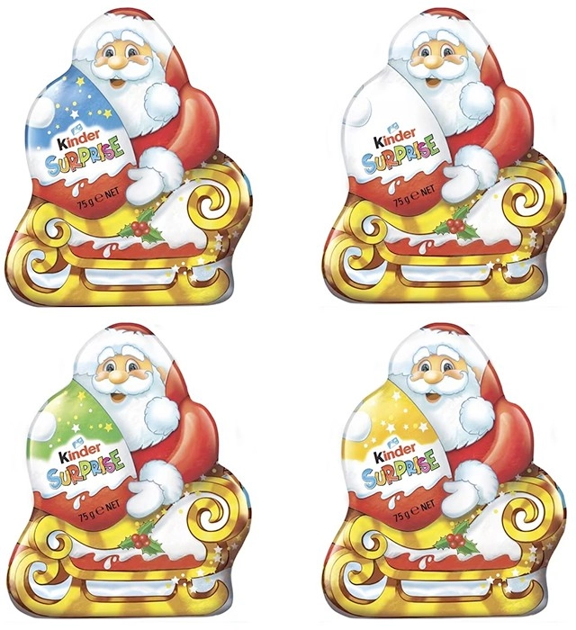 Kinder Santa Suprise 75g - Assorted