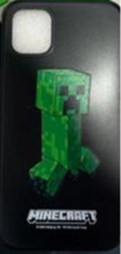 Minecraft iPhone Case Assorted - Black