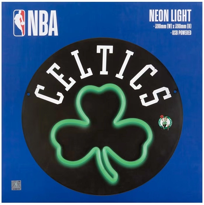 NBA Celtics Logo Neon Light