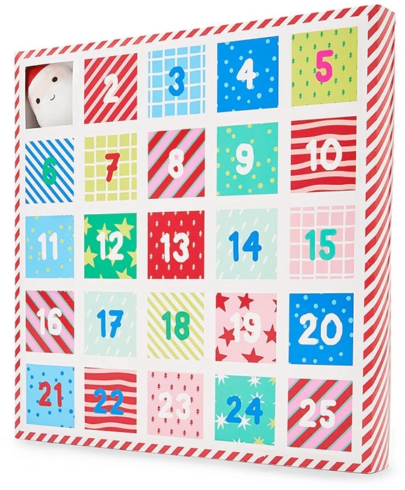 NEW 25 Pack Christmas Plush Advent Calendar