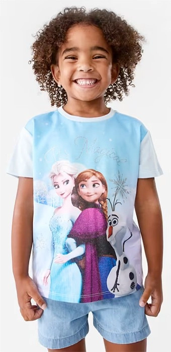 NEW Frozen License Christmas T-shirt