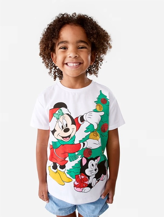 NEW Minnie Mouse License Christmas T-Shirt