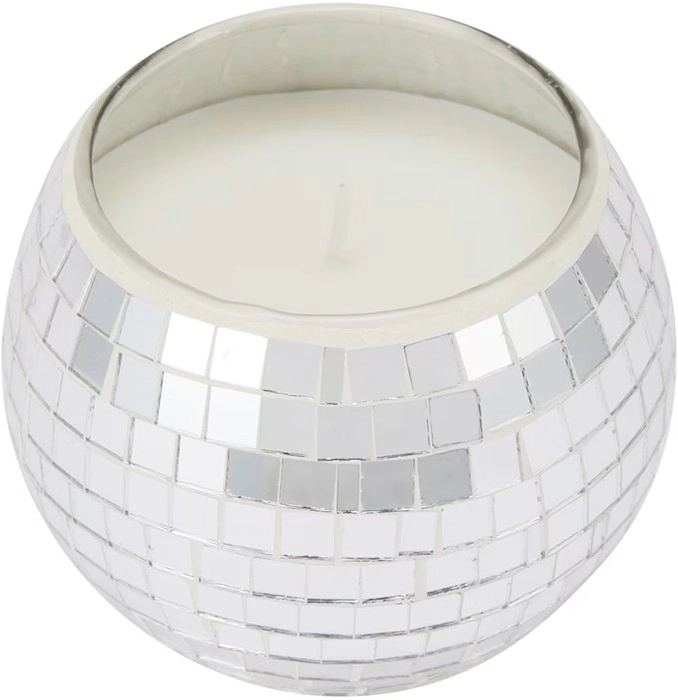 NEW Orange and Violet Disco Mirror Fragrant Candle