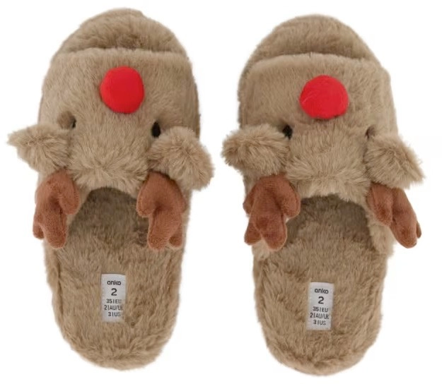 NEW Senior Christmas Slippers