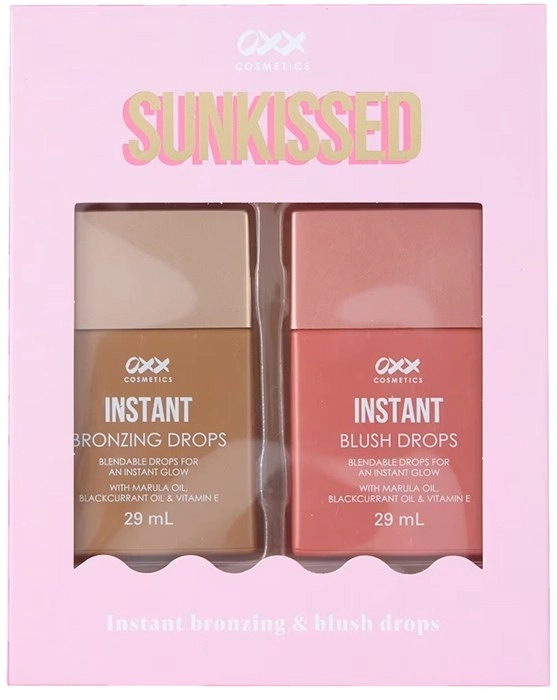 OXX Cosmetics 2 Piece Sunkissed Instant Bronzing and Blush Drops