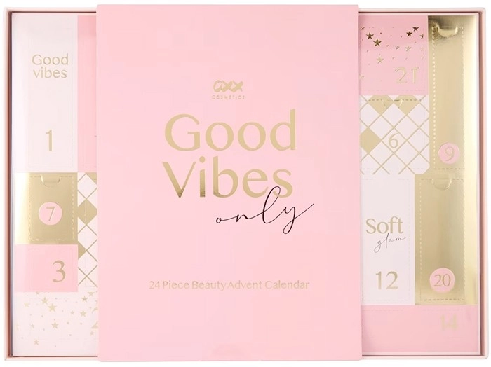 OXX Cosmetics 24 Piece Beauty Advent Calendar - Good Vibes Only