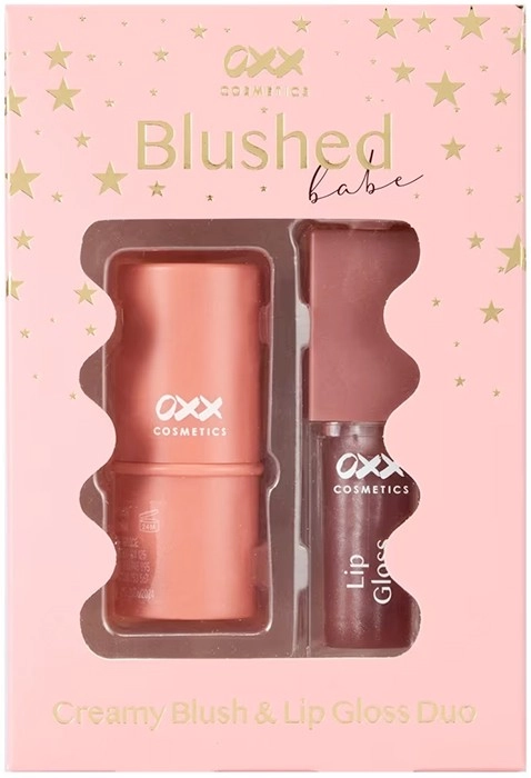 OXX Cosmetics Blushed Babe Creamy Blush and Lip Gloss