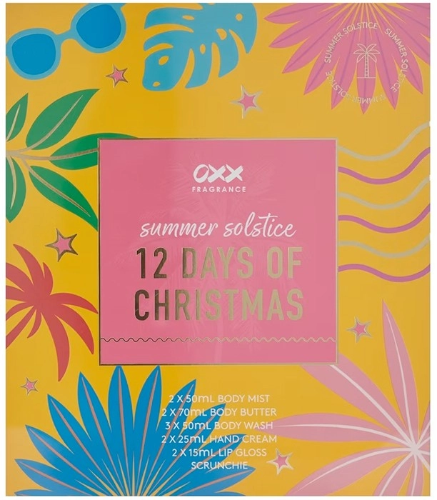 OXX Cosmetics Summer Solstice 12 Days of Christmas Advent Calendar