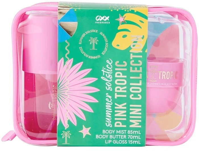 OXX Fragrance Summer Solstice Pink Tropic Mini Collection