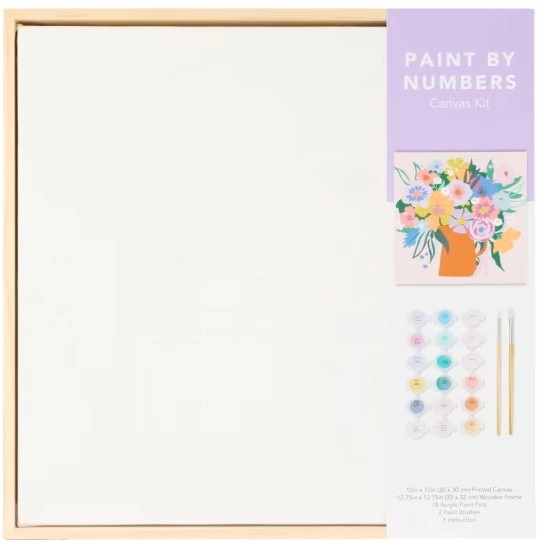 Paint by Numbers Canvas Kit