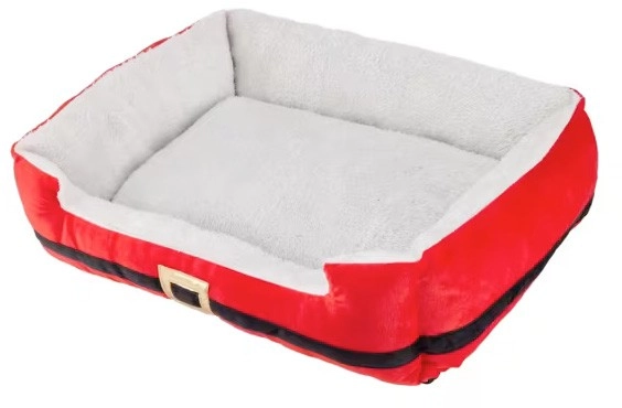 Pet Bed Christmas Santa