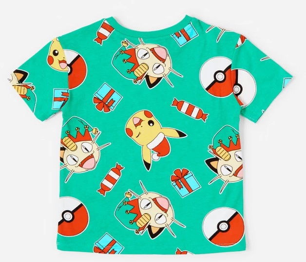 Pokemon License Christmas T-Shirt