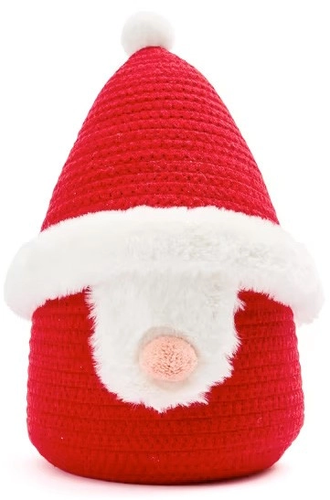 Santa Basket with Hat