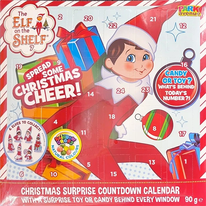 The Elf on the Shelf Christmas Advent Calendar 90g