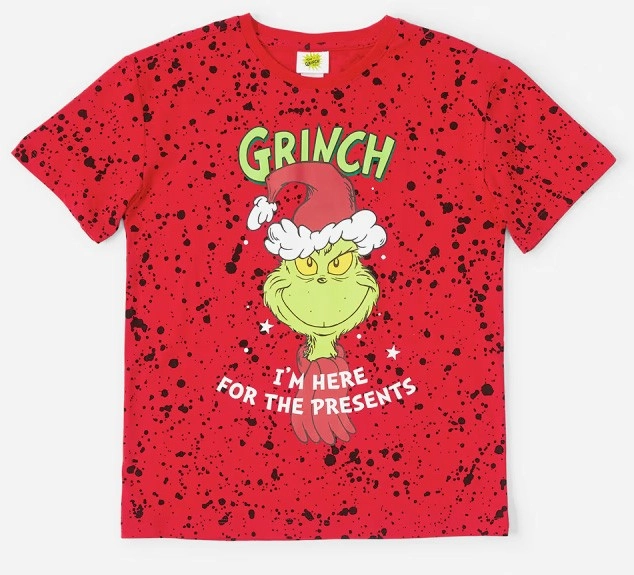 The Grinch License Short Sleeve Christmas T-Shirt