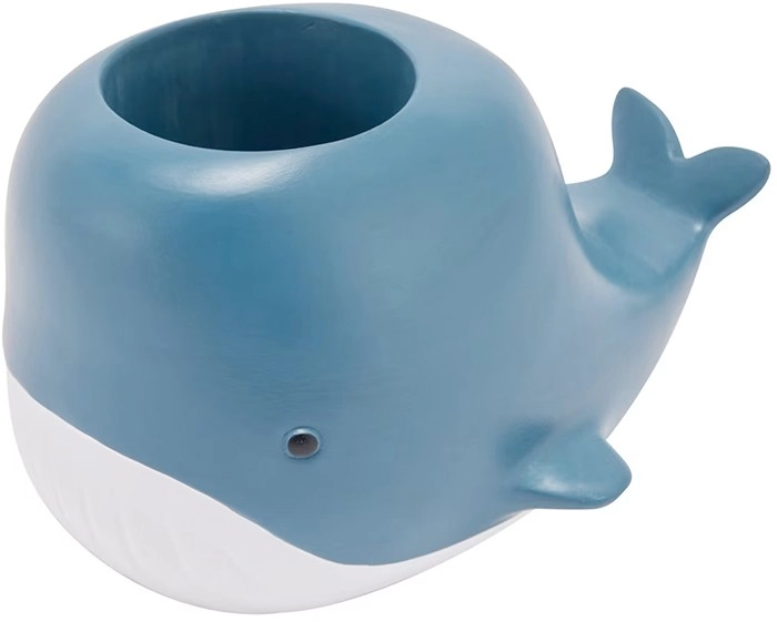 Whale Pen Cup - Blue