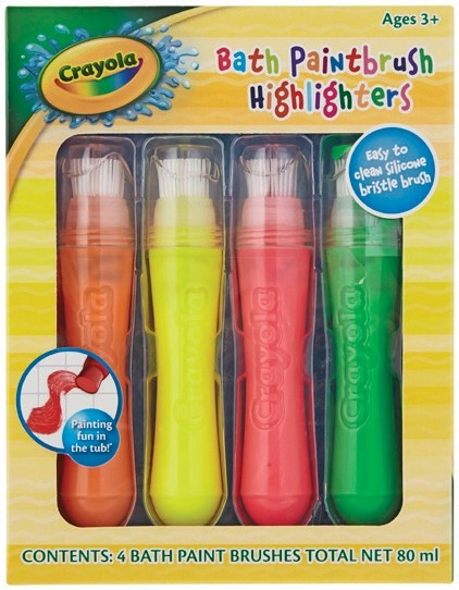 Crayola Bath Paintbrush Highlighters Set